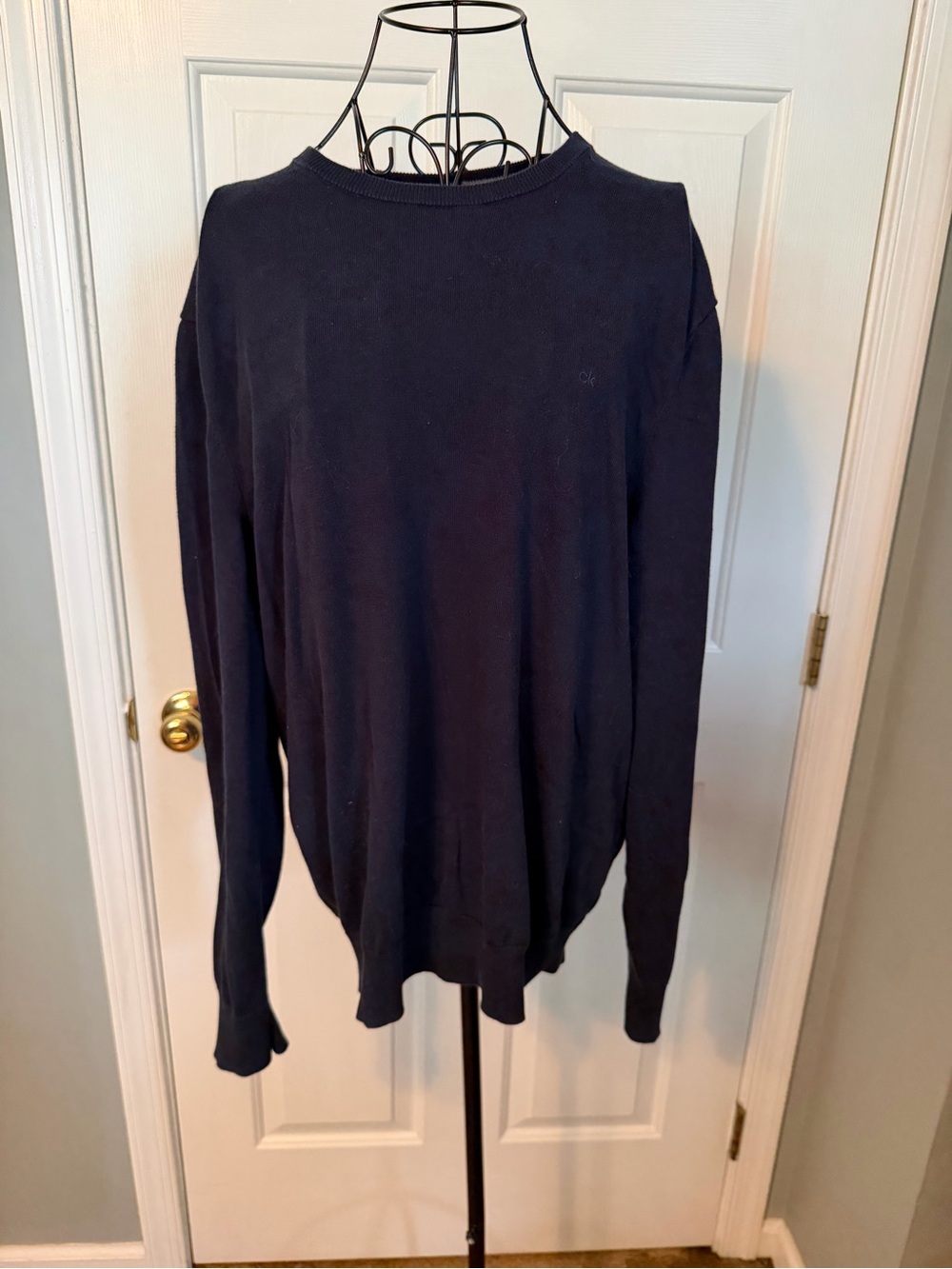Calvin Klein Classic Navy Crewneck Sweater